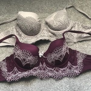 36 A Victoria Secret Demi Bra Bundle.